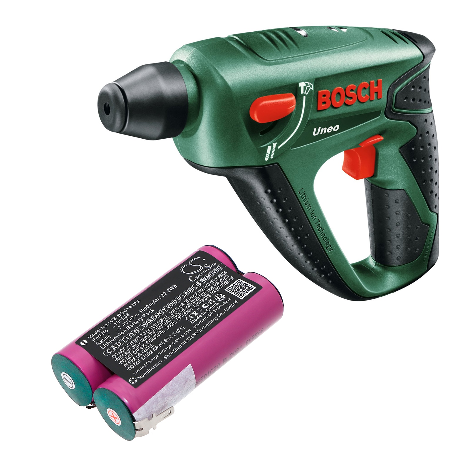 Batteri til elektroverktøy for Bosch UNEO