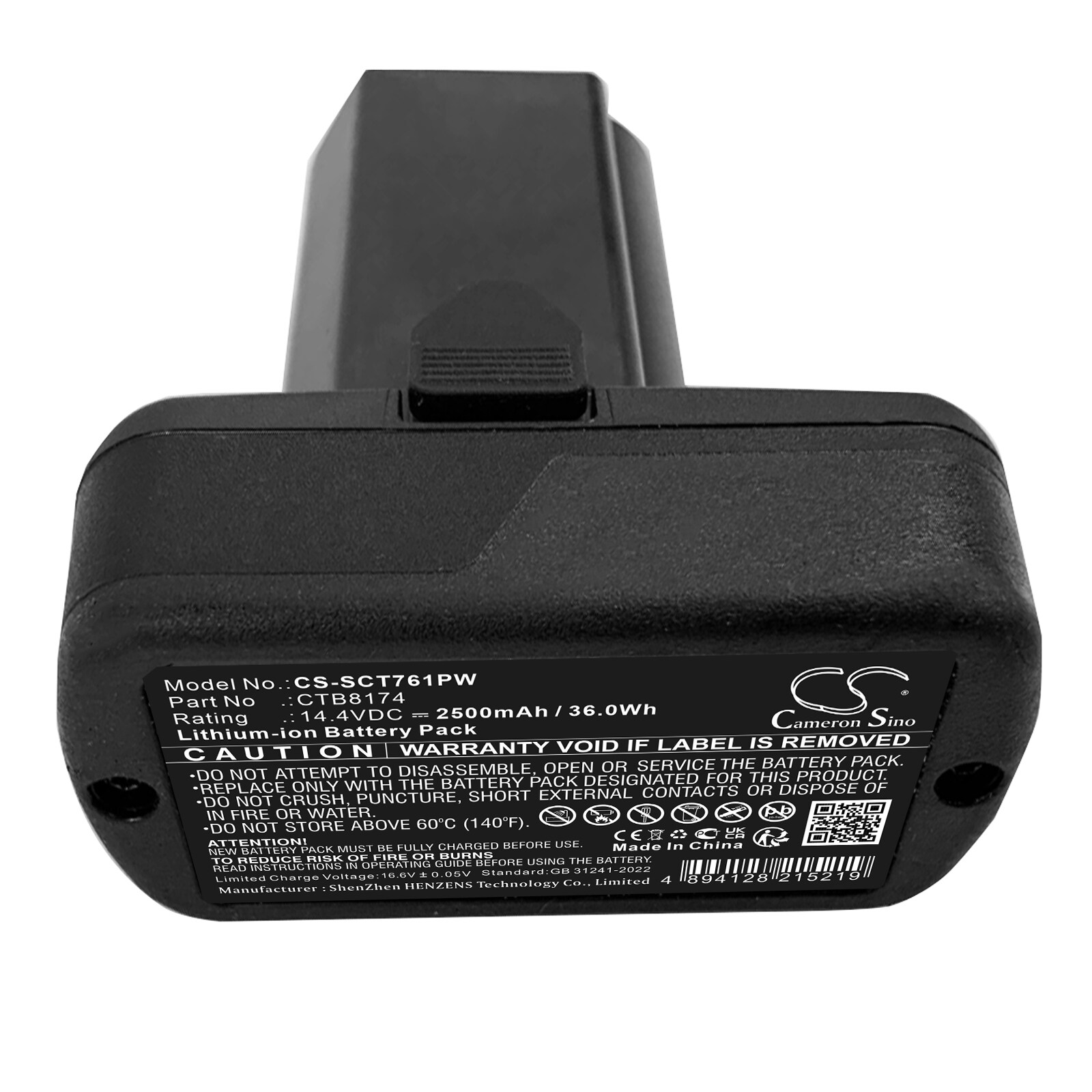 Batterier til elektroverktøy for Snap-on CT761, CTPP761, CTR761 osv.