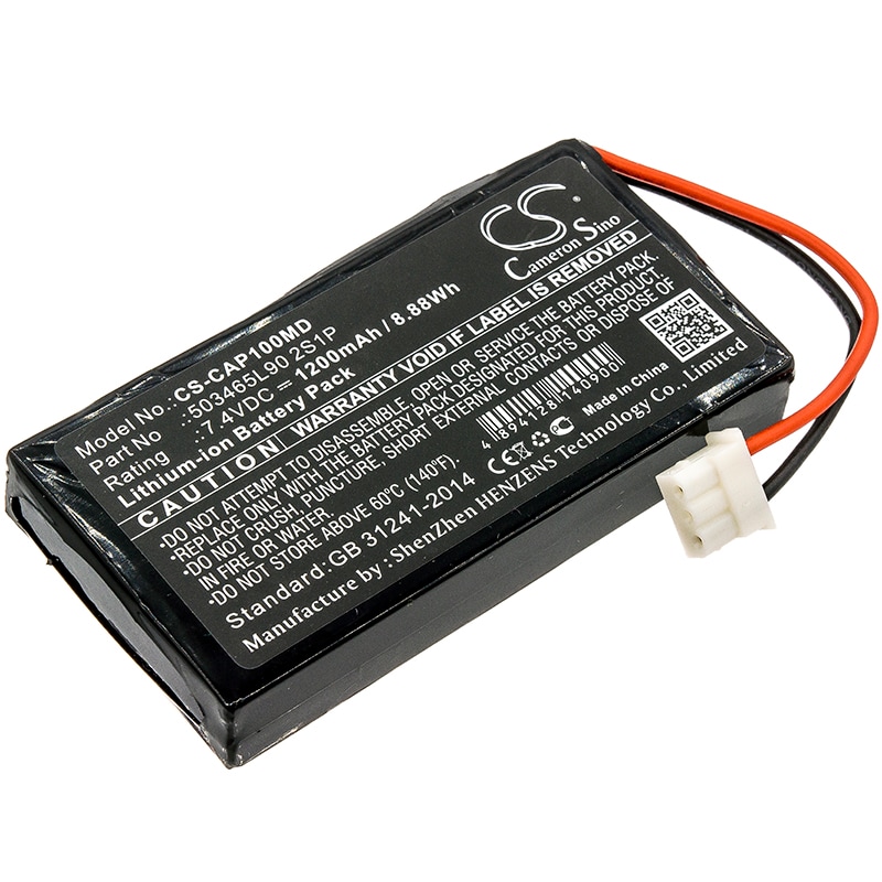 Batteri for medisinsk for CHARMCARE ACCURO TABLETOP PULSE OXIMETER