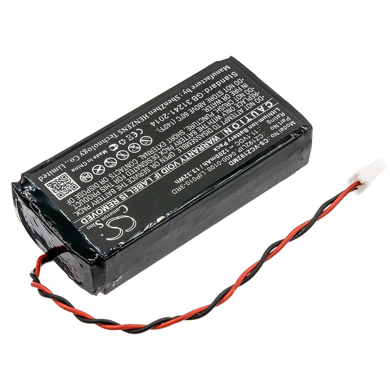 Batteri for medisinsk bruk til Verathon GlideScope Monitor, 0400-0100 etc.