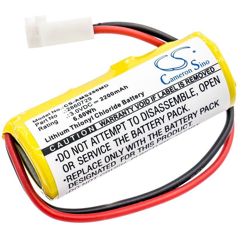 Batteri til Medical for Med-System III 2865 Memory