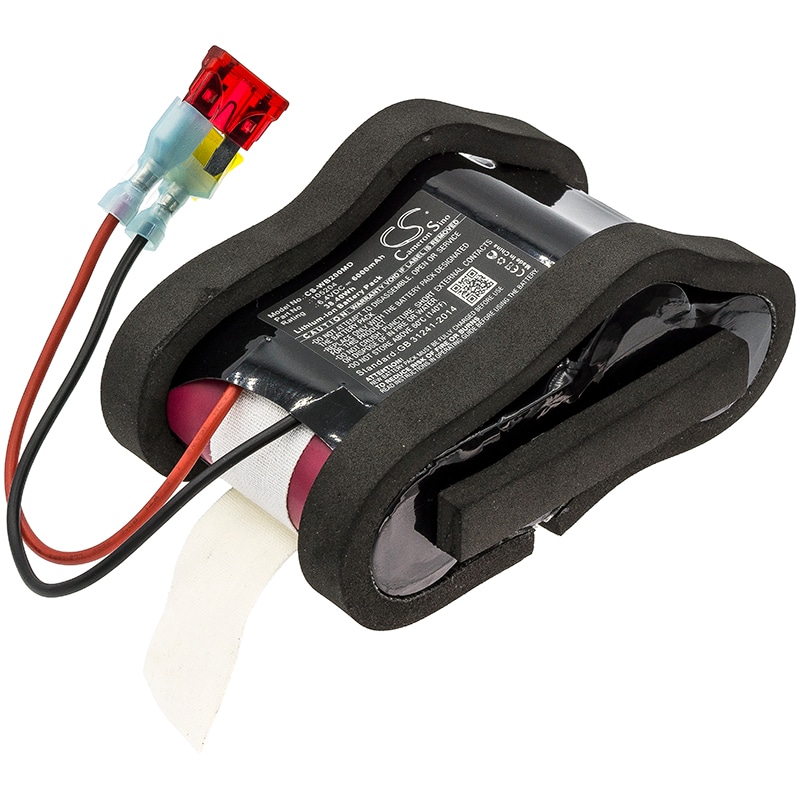 Batteri for medisinsk bruk for Welch-Allyn CP200 ECG, CP1OO, CP2OO etc.