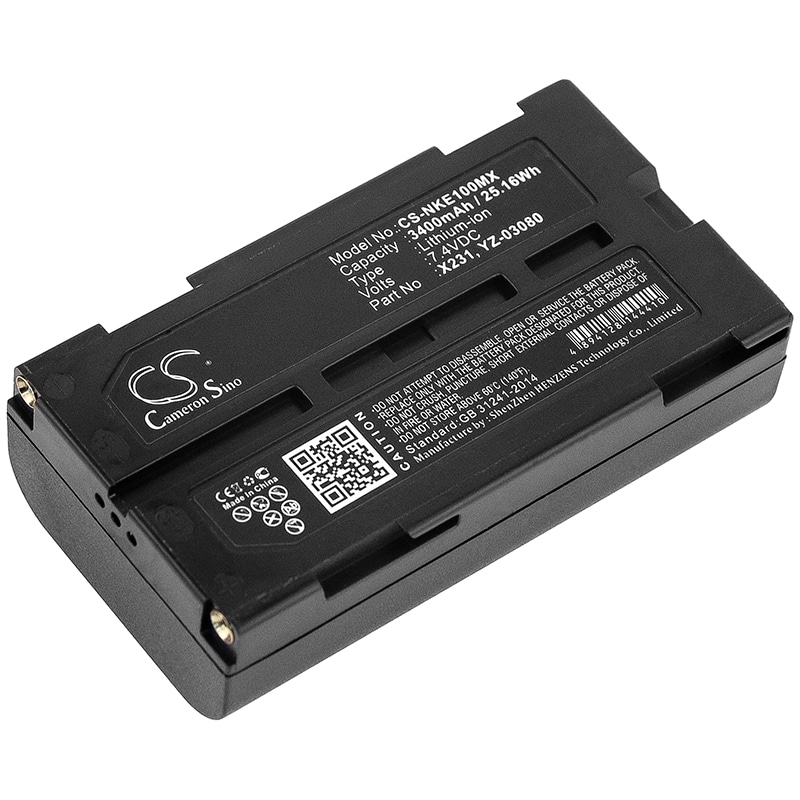 Batteri for medisinsk bruk for Nihon Kohden WEE-1000