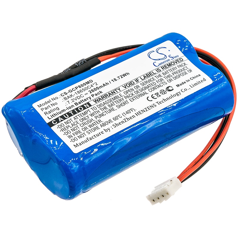 Batteri for medisinsk bruk for G-CARE SP-800