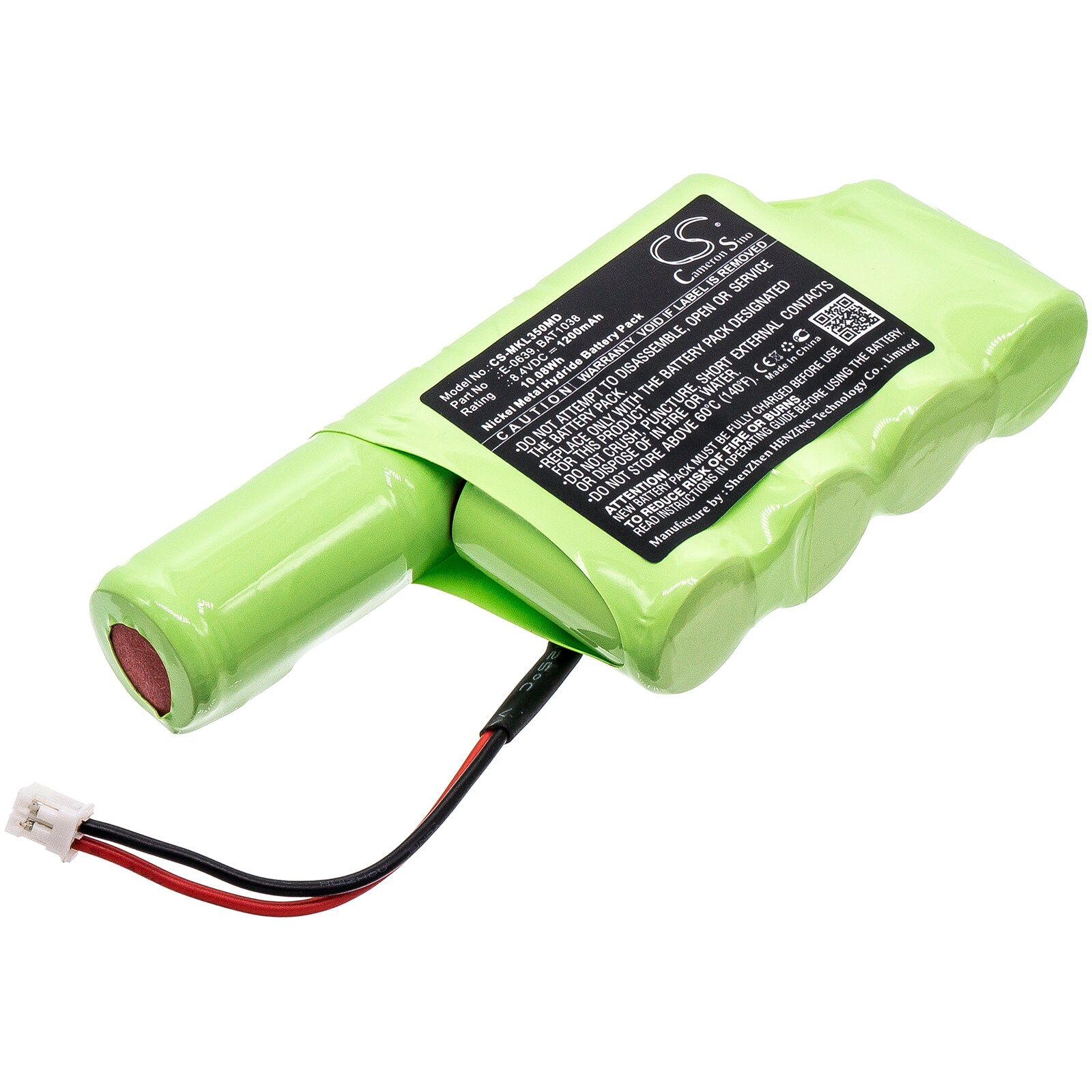 Batteri for medisinsk bruk for Micro Medical MicroLab MK8, ML3500, Microlab MKB