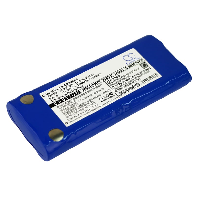 Batteri for medisinsk bruk for Schiller ECG AT10+, ECG AT10 plus, ECG AT110