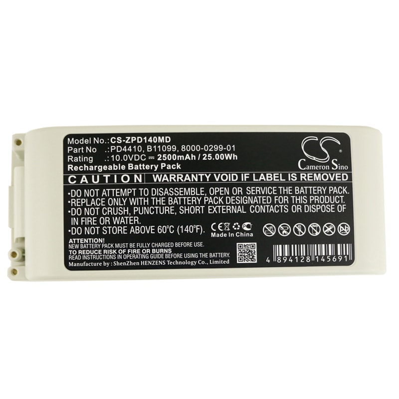 Batteri for medisinsk bruk til ZOLL AED Pro Defibrillator, PD 1400, PD 1600 osv.