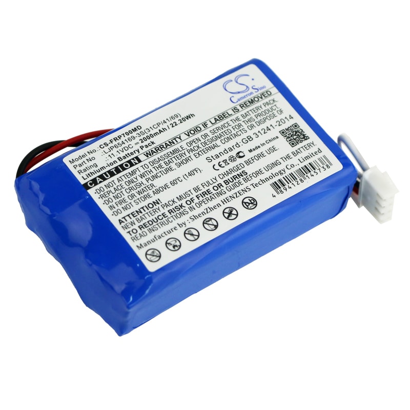 Batteri for medisinsk for Fresenius Vp7, FBALCO0059, Infusion VP7-pumper