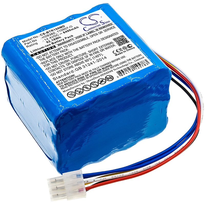 Batteri for medisinsk utstyr for IMT Medical Bellavista 1000