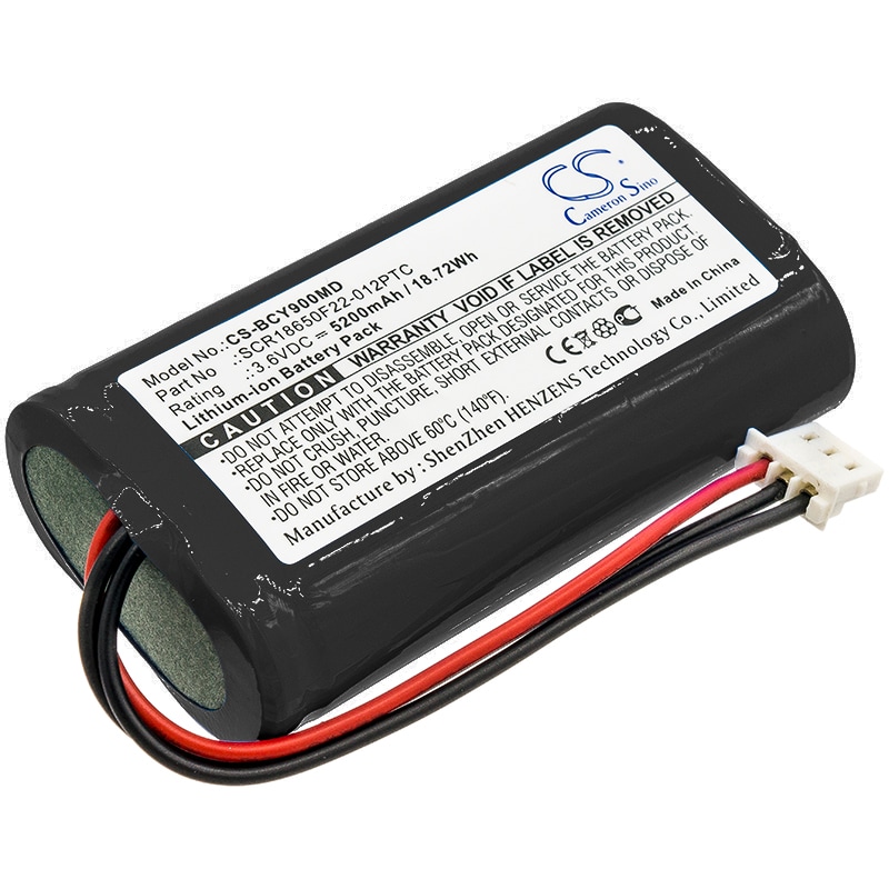 Batteri for medisinsk bruk for Bionet Oximete OXY9 Wave