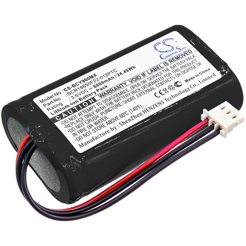 Batteri for medisinsk bruk for Bionet Oximete OXY9 Wave