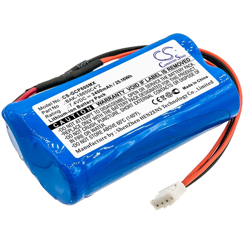 Batteri for medisinsk bruk for G-CARE SP-800