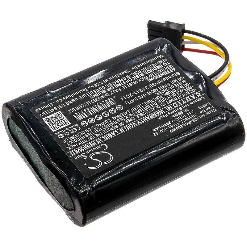 Batteri for medisinsk bruk til Physio-Control LifePak 20 Defibrillato, LifePak 20 Code og andre.