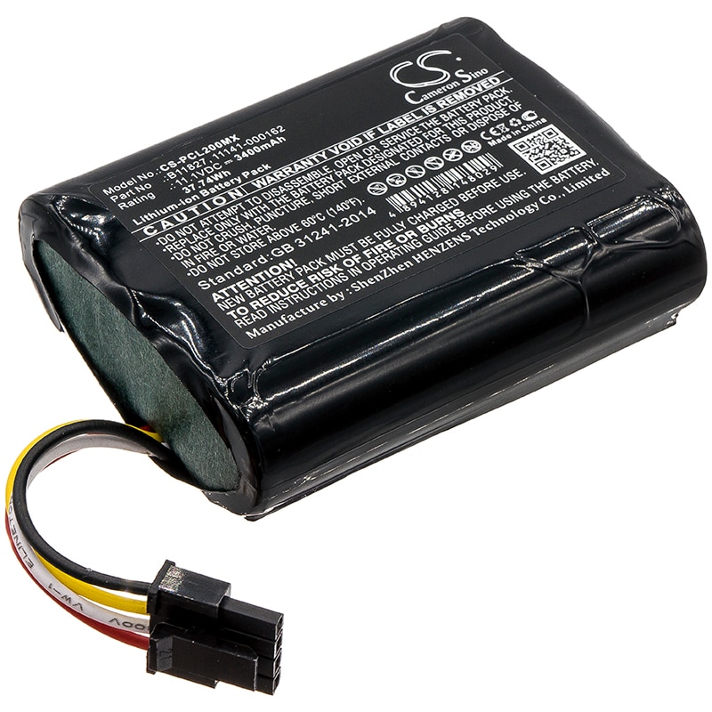 Batteri for medisinsk bruk til Physio-Control LifePak 20 Defibrillato, LifePak 20 Code og andre.