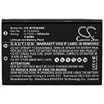 Batteri for medisinsk for Seca CT321 EKG-maskin