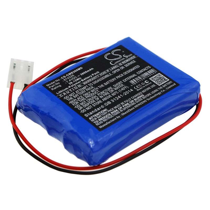 Batteri for medisinsk bruk for CONTEC ECG-300G, ECG300GT