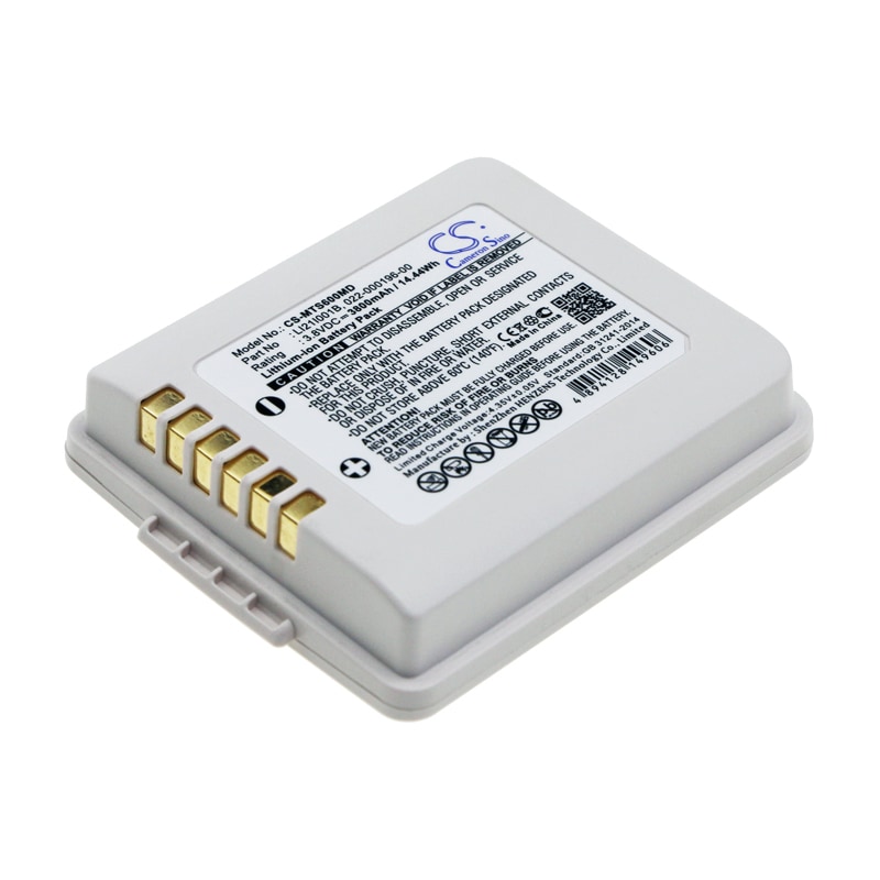 Batteri for medisinsk bruk til Mindray Telemetry Launcher, TMS60, TM80 osv.