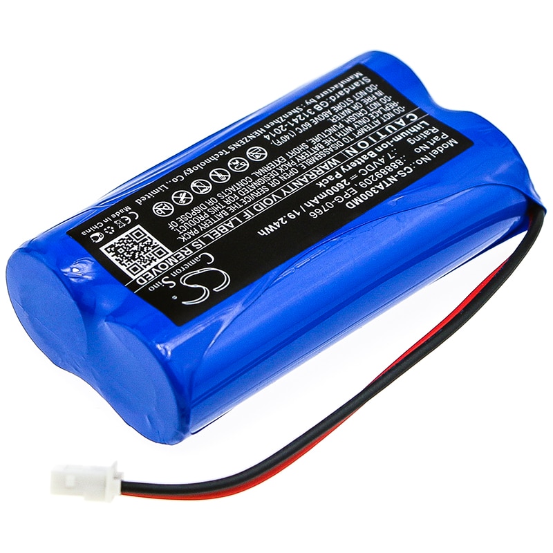 Batteri for medisinsk bruk til Natus Audiometer Algo 3, Audiometer Algo 3i, Algo 3 og andre.