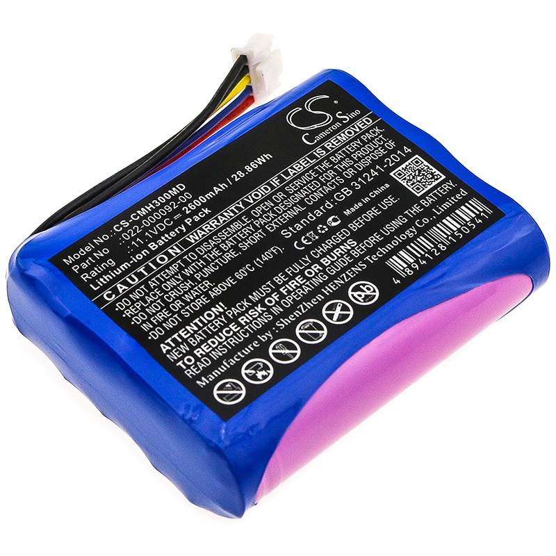 Batteri for medisinsk bruk for COMEN H3