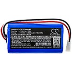 Batteri for medisinsk bruk for Terumo TE-SS800 infusjonspumpe, TE-SS700, TE-LF600 og andre.