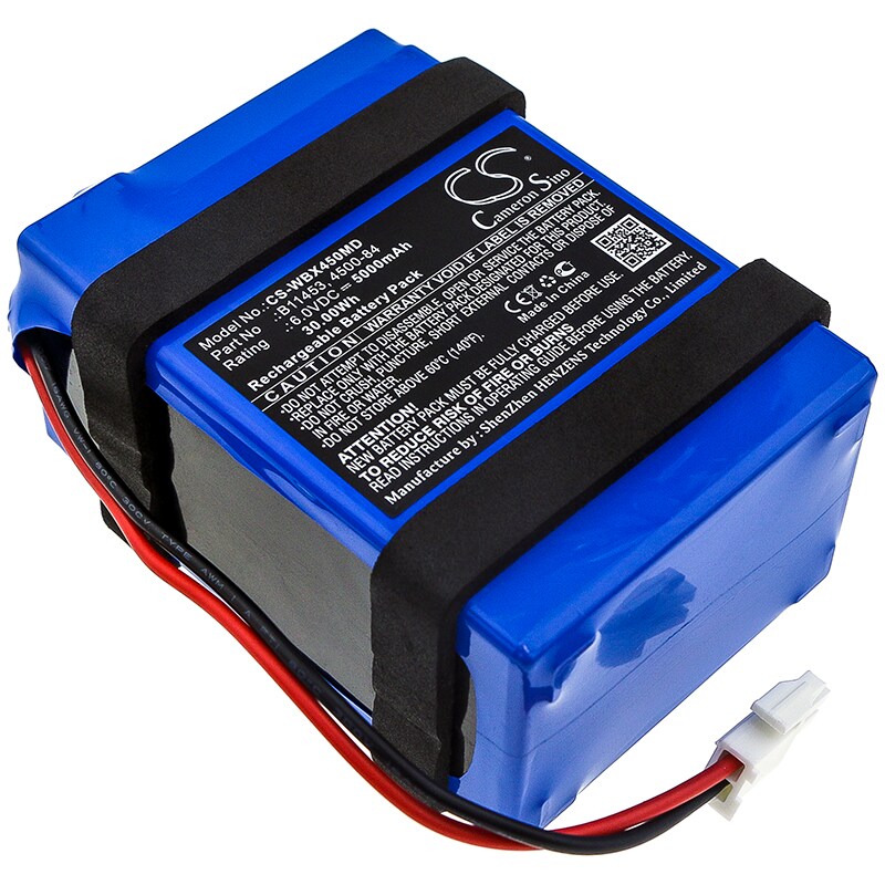 Batteri for medisinsk bruk for Welch-Allyn, 45NE0-E1, 45MT0-E1 osv.