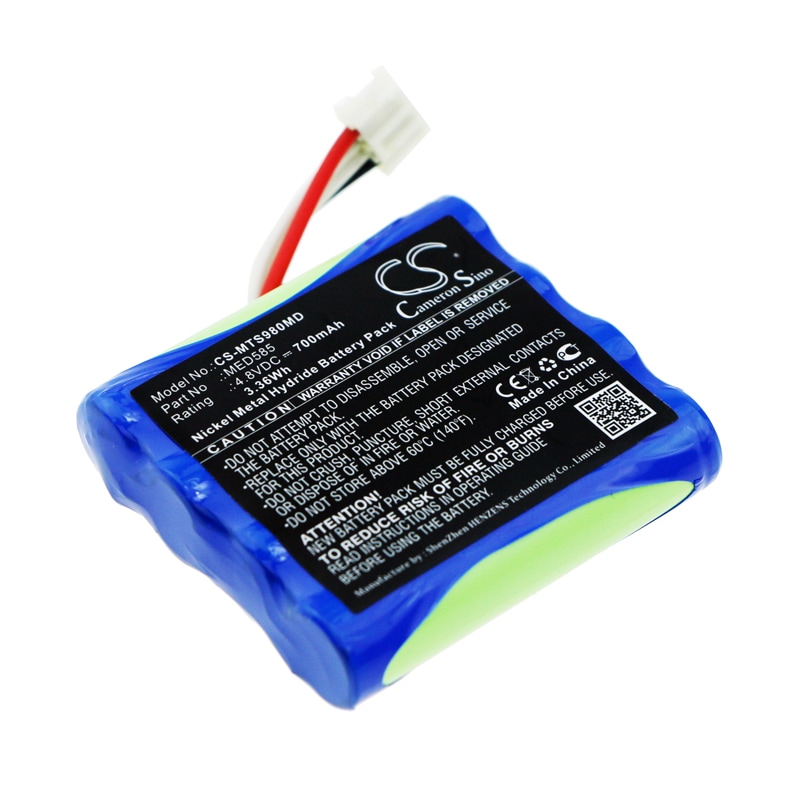 Batteri for medisinsk bruk for Microtac Infinity SA9800