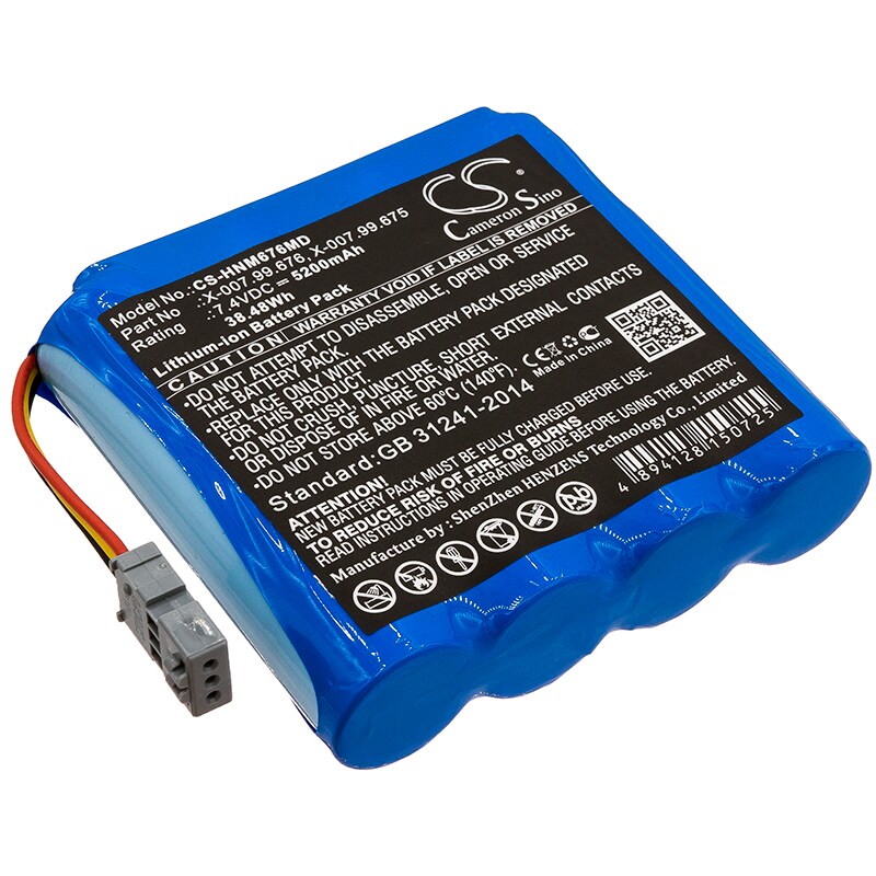 Batteri for medisinsk utstyr til Heine mPack, mPack LL