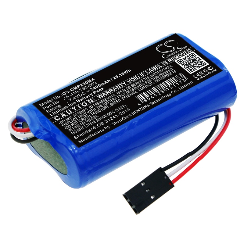 Batteri for medisinsk bruk til COSMED Pony FX NTA2531
