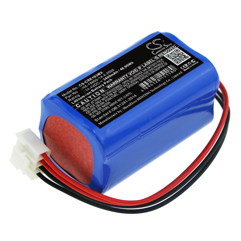 Batteri for medisinsk bruk til Carewell ECG-1103, ECG-1103B, ECG-1103G osv.