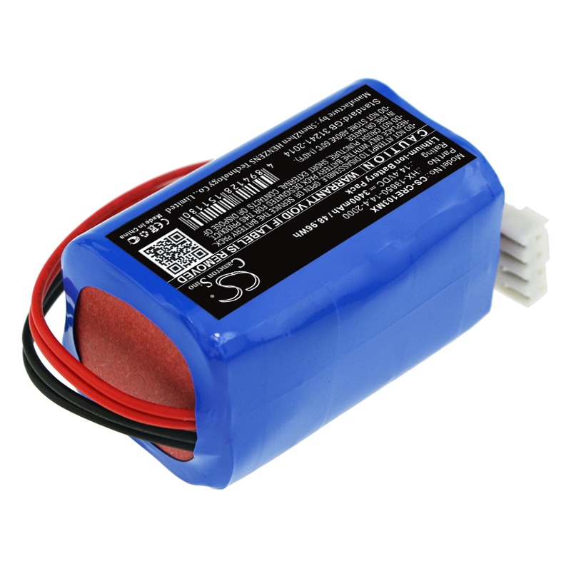 Batteri for medisinsk bruk til Carewell ECG-1103, ECG-1103B, ECG-1103G osv.