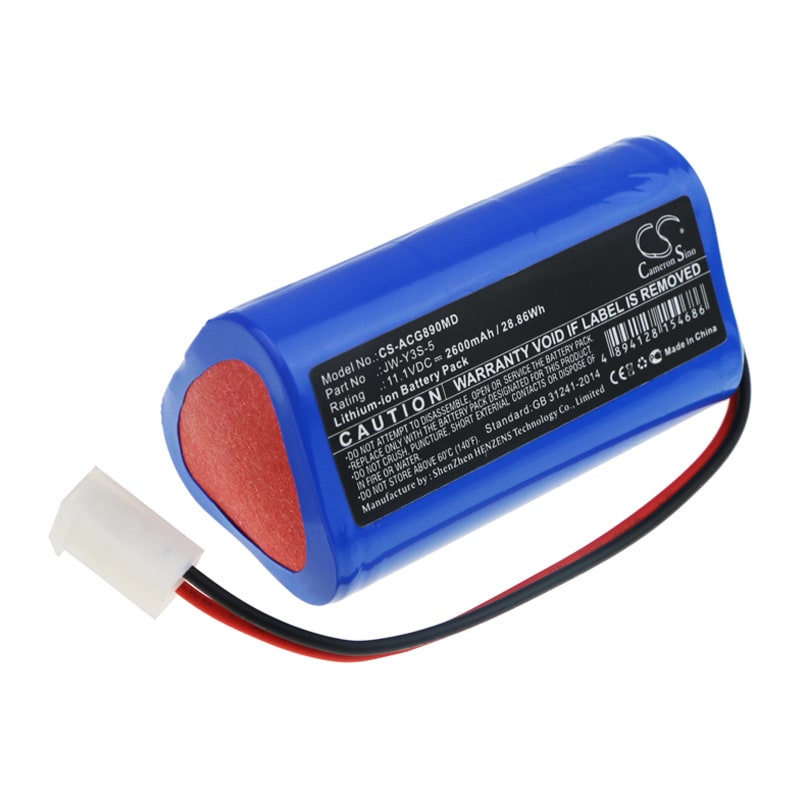 Batteri for medisinsk bruk for AOLI ECG-8901, ECG-8903, ECG-8903A