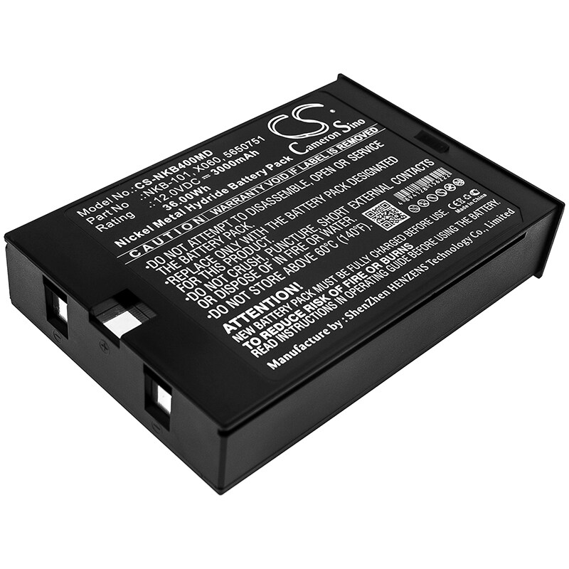 Batteri for medisinsk bruk for Nihon Kohden BSM-4000, BSM-5100, TEC 825 og andre.