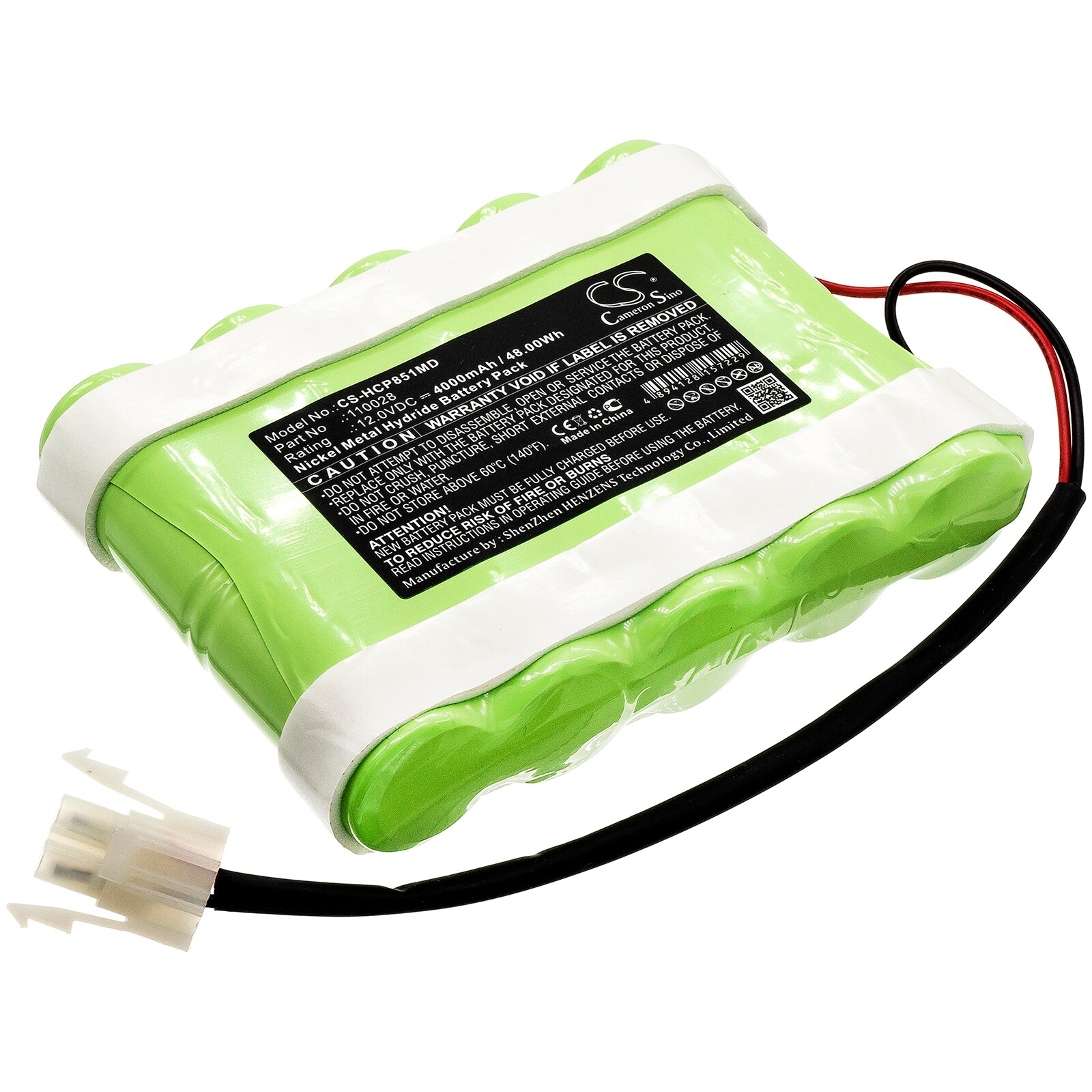 Batteri for medisinsk bruk til Hellige Defi SCP851, Defi SCP852, Defibrillator SCP851 og andre.