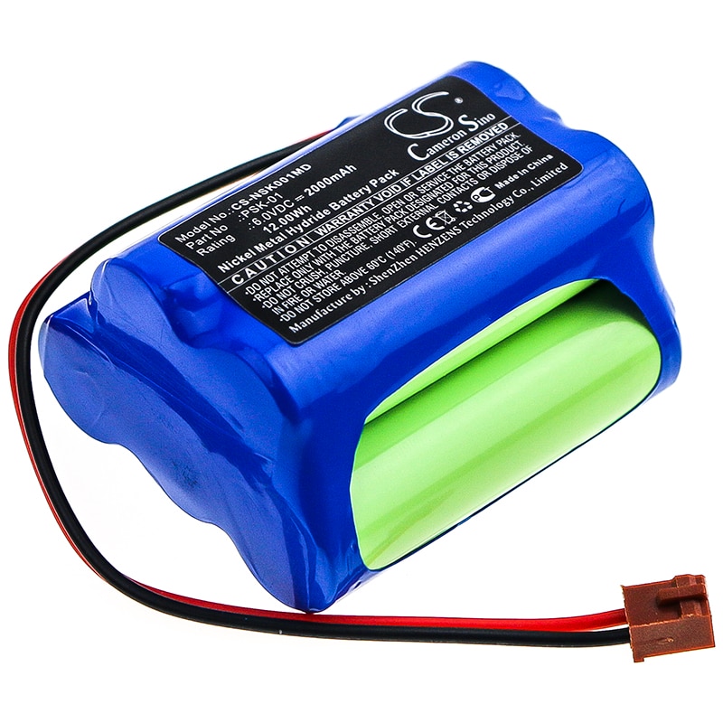 Batteri for medisinsk bruk for NIKKISO PSK-01