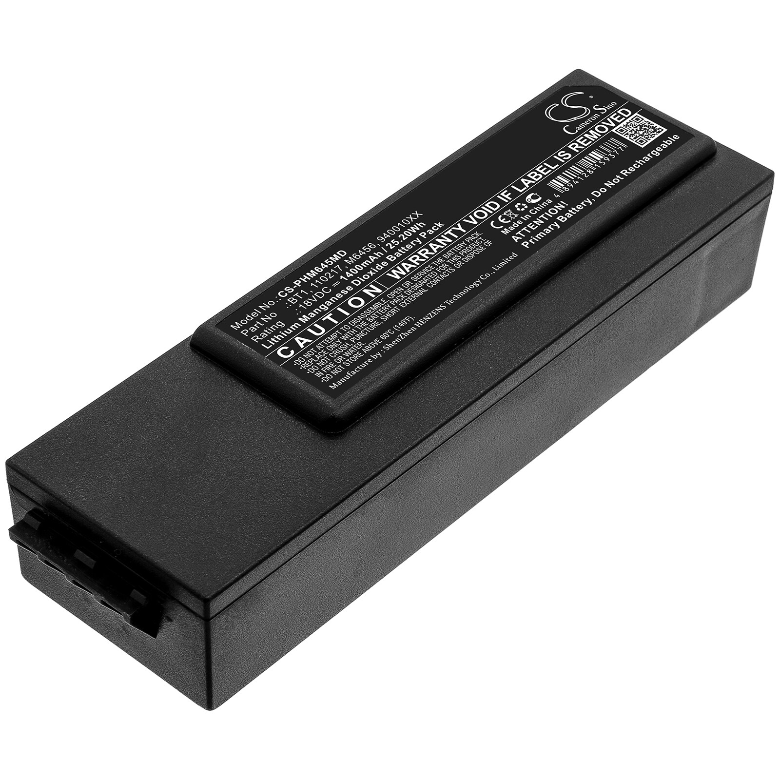 Batteri for medisinsk for Philips Defibrillator Semi Automatic ForeRunner etc.