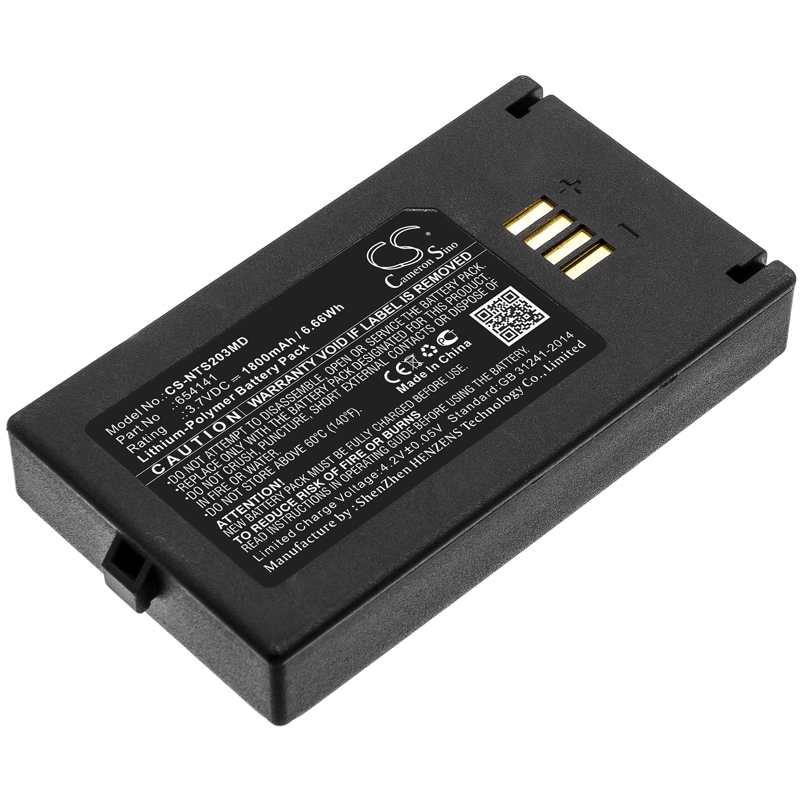 Batteri til Medical for Nova StatStrip glukosemåler, TPS-2003