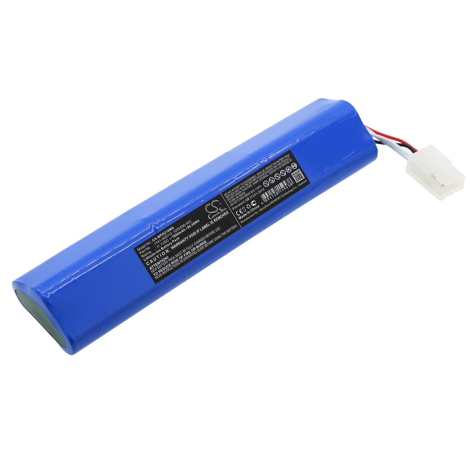 Batteri for medisinsk utstyr til Medtronic Physio-Control Lifepak 20e