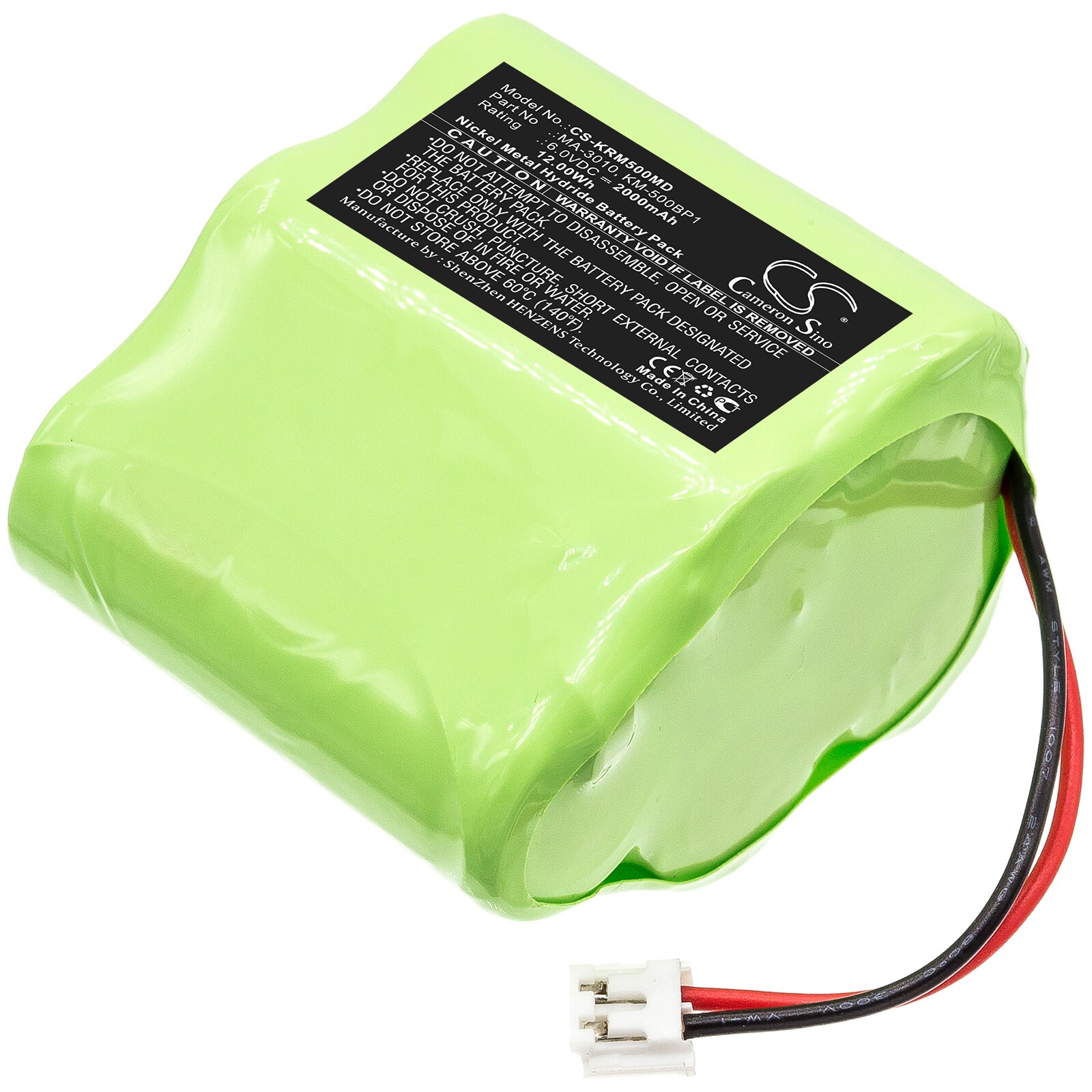 Batteri for medisinsk bruk til Marco KM500, KM-500 Auto Keratometer