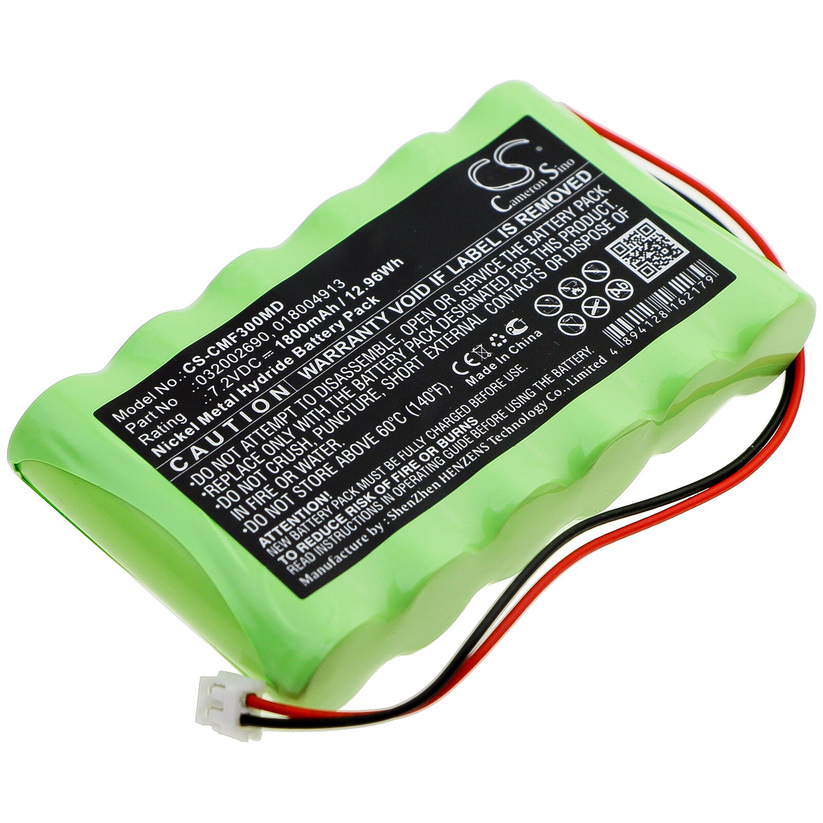 Batteri for medisinsk bruk til Compex Micro, Micro+, Theta Stim osv.