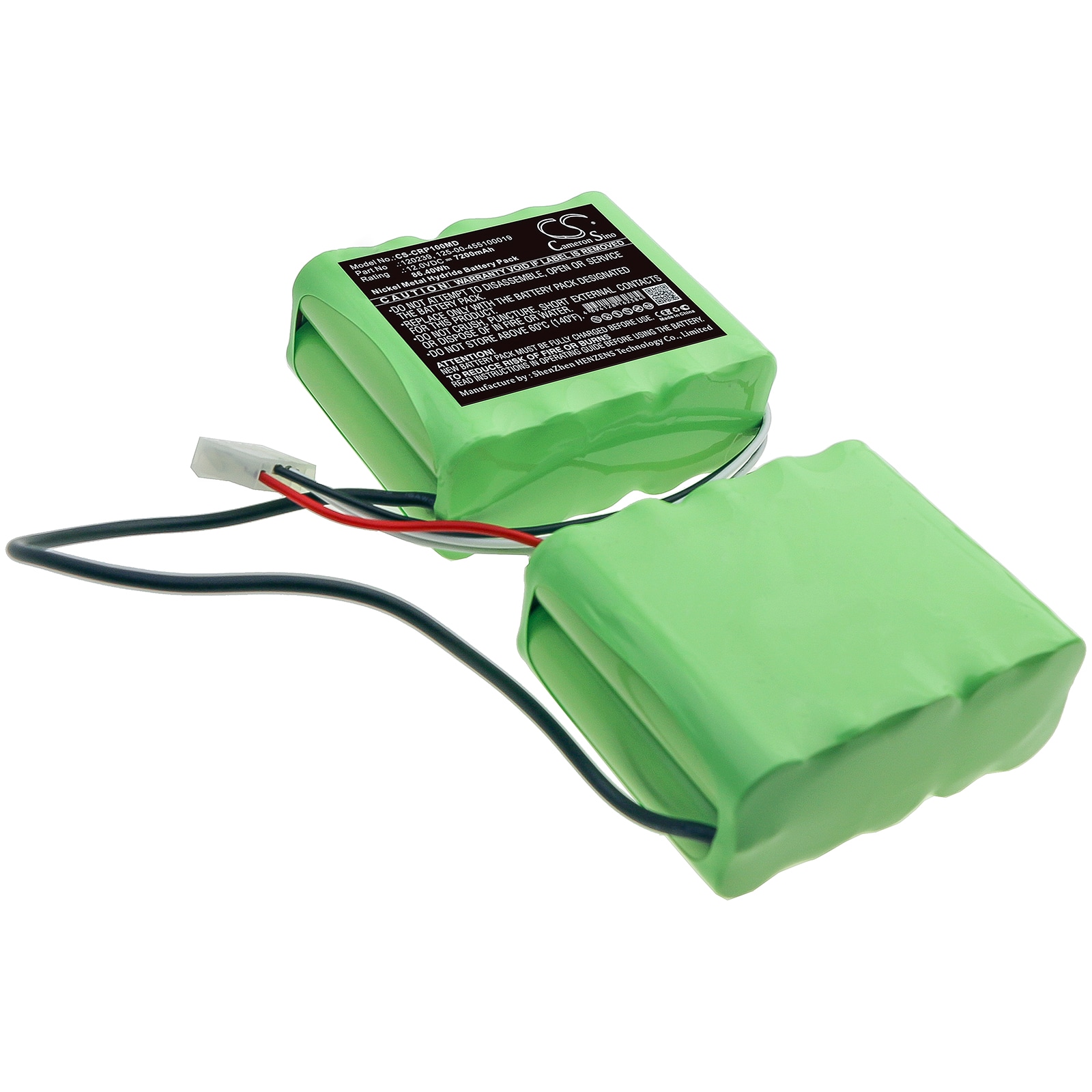 Batteri for medisinsk bruk for Criticon Dinamap Pro 1000, type MS633177K