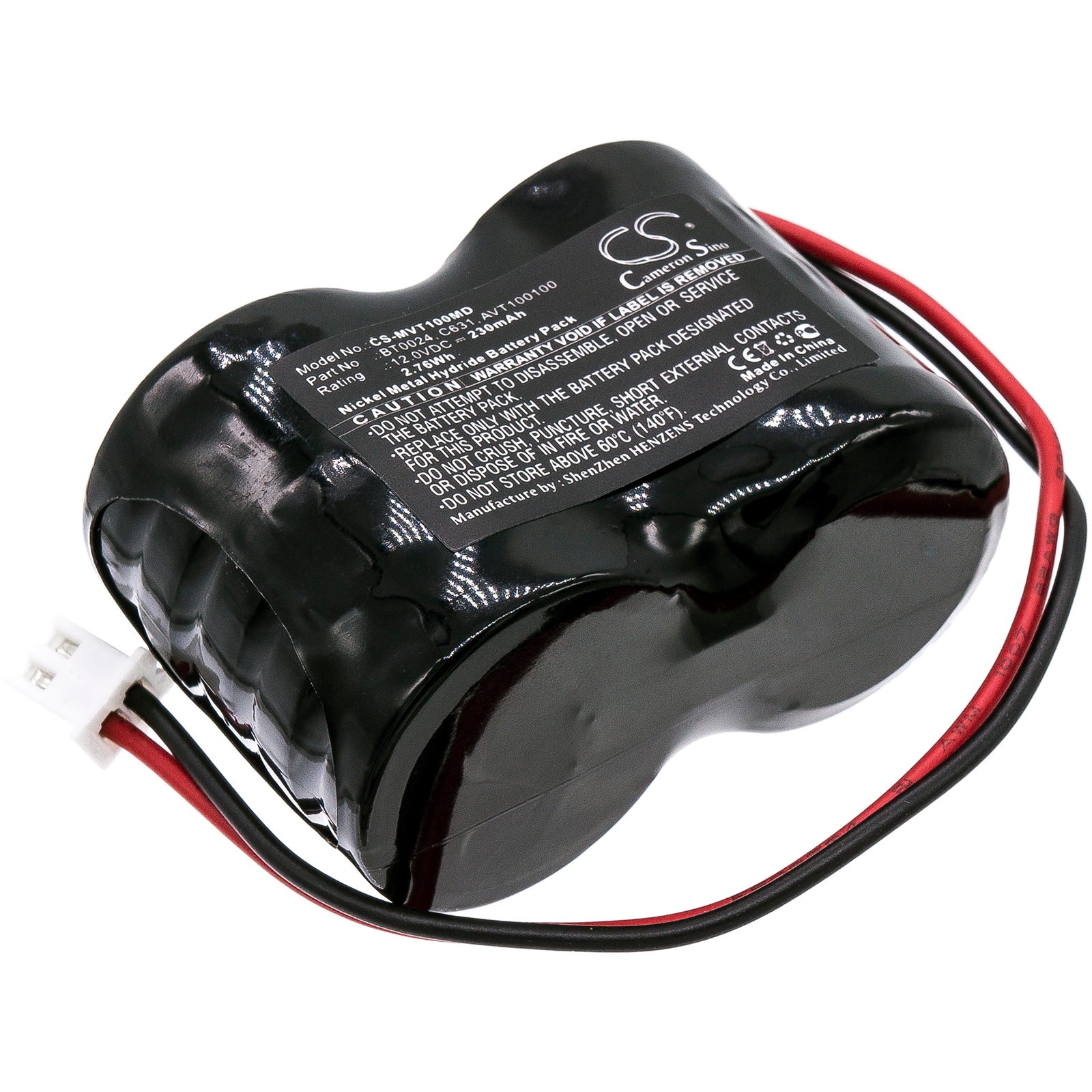 Batteri for medisinsk utstyr til IMEX Free DOP Probe, DOP CT, CT Plus Doppler osv.