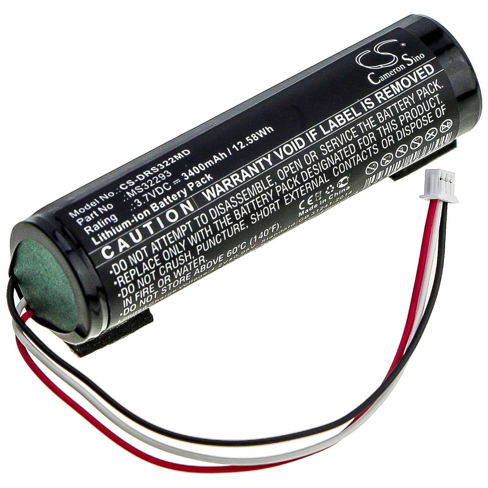 Batteri for medisinsk utstyr til Drager TOFscan Monitor, TOFScan NMT Monito