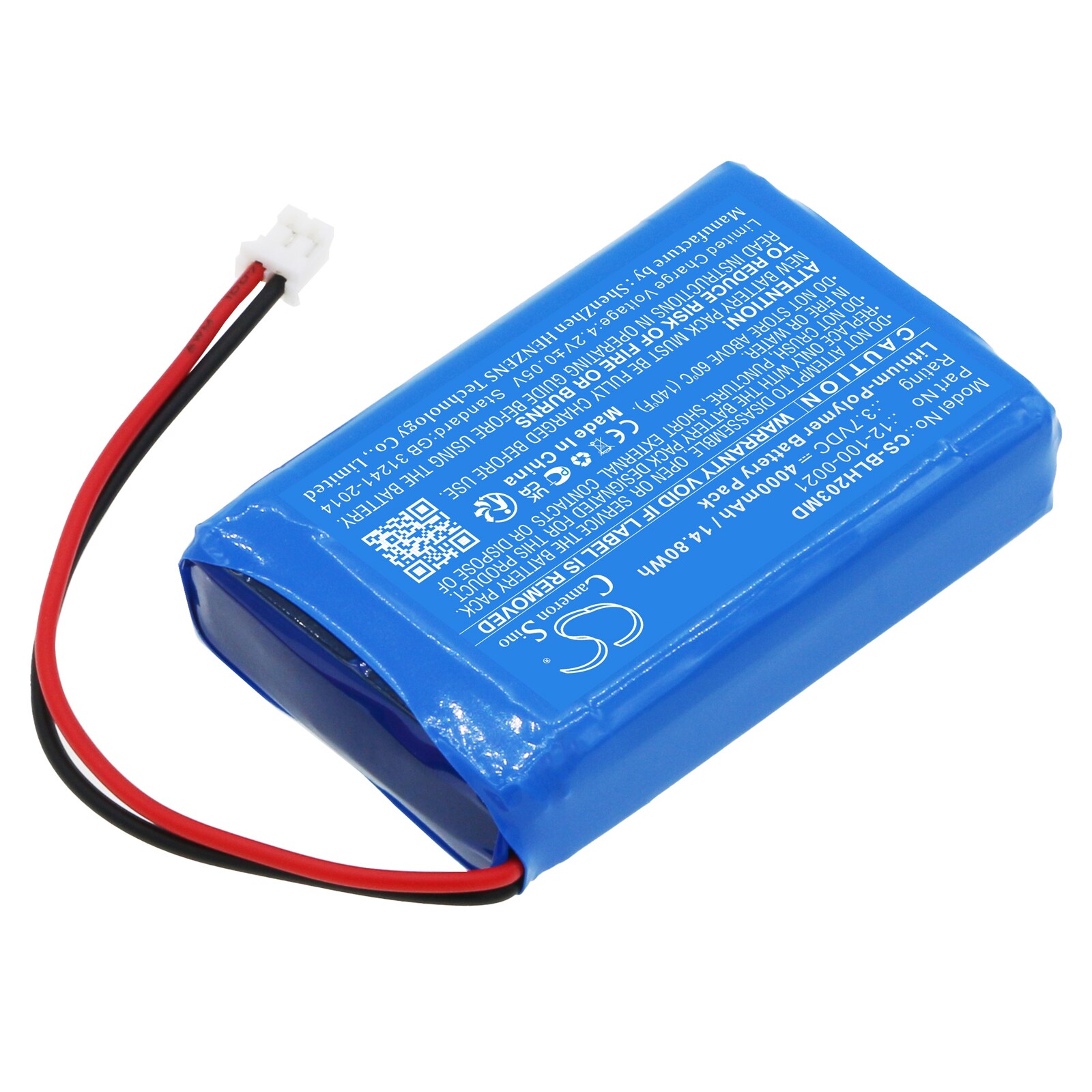Batteri for medisinsk bruk for Biolight BLT-203