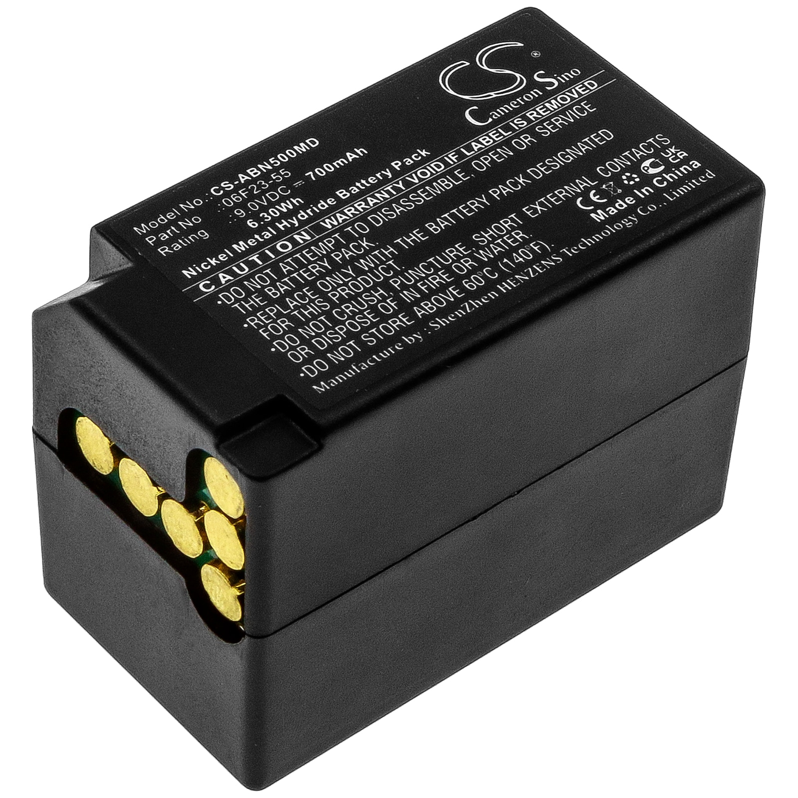 Batteri for medisinsk bruk for Abbott i-STAT 1, i-STAT 300-G, AN-500