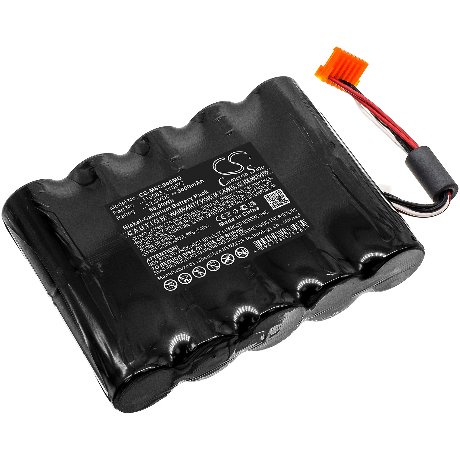 Batteri for medisinsk bruk for Siemens Monitor SC7000, Monitor SC9000 etc.
