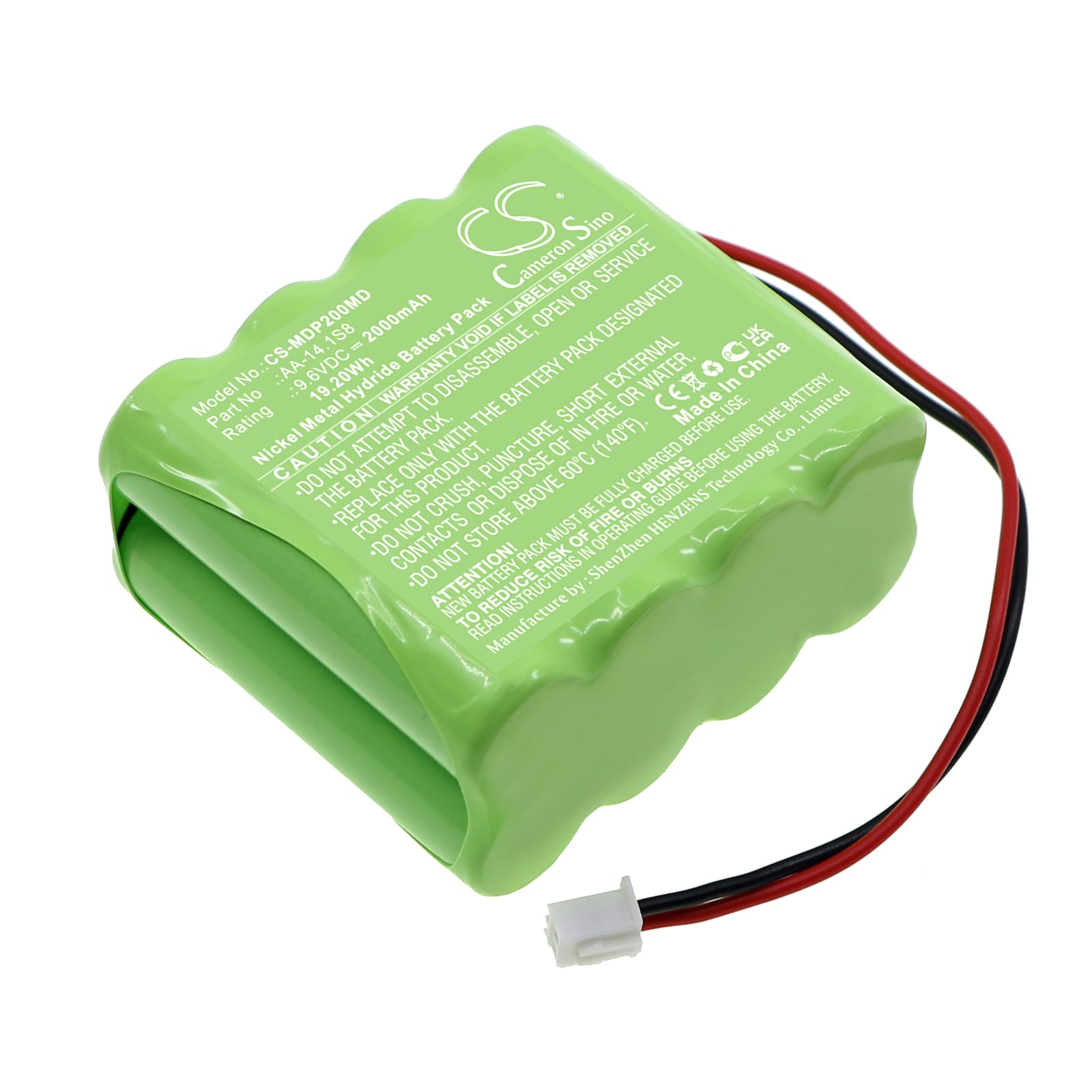 Batteri til Medical for Medima P2, P infusjonspumpe