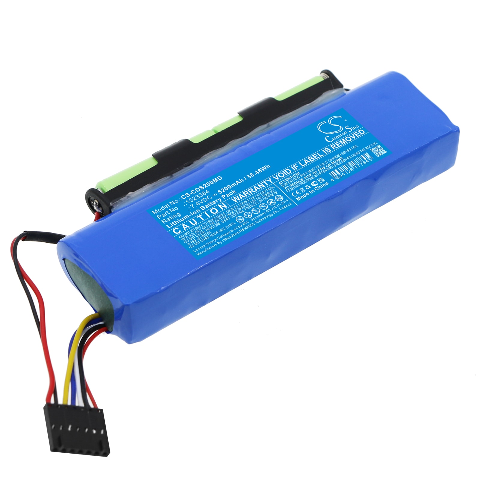 Batteri for medisinsk bruk for Circadiance SmartMonitor 2PS, SmartMonitor 2PSL
