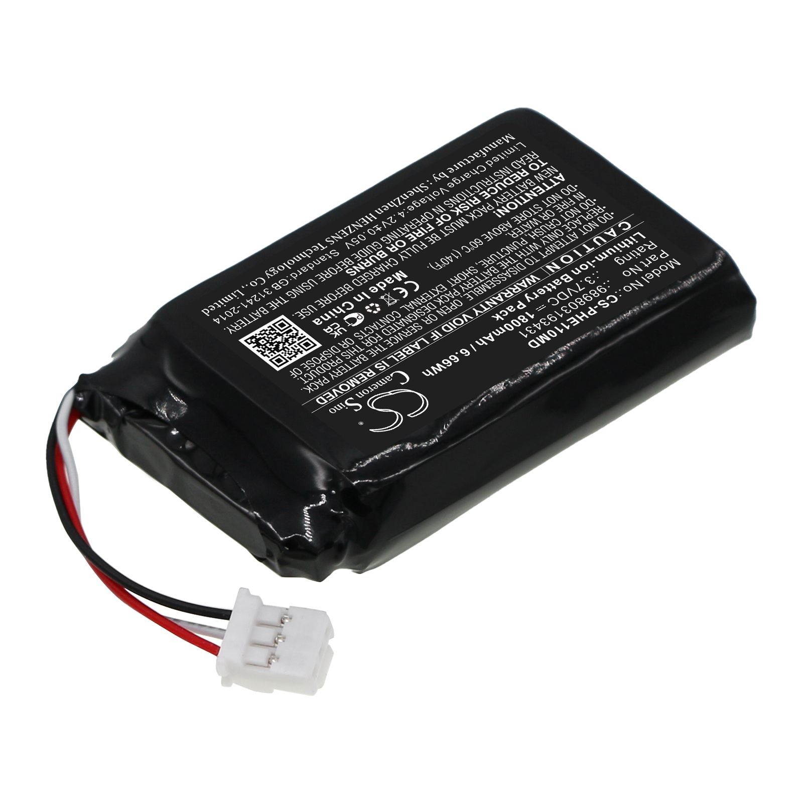 Batteri for medisinsk for Philips kvikksølvfritt blodtrykk, EME11-P506