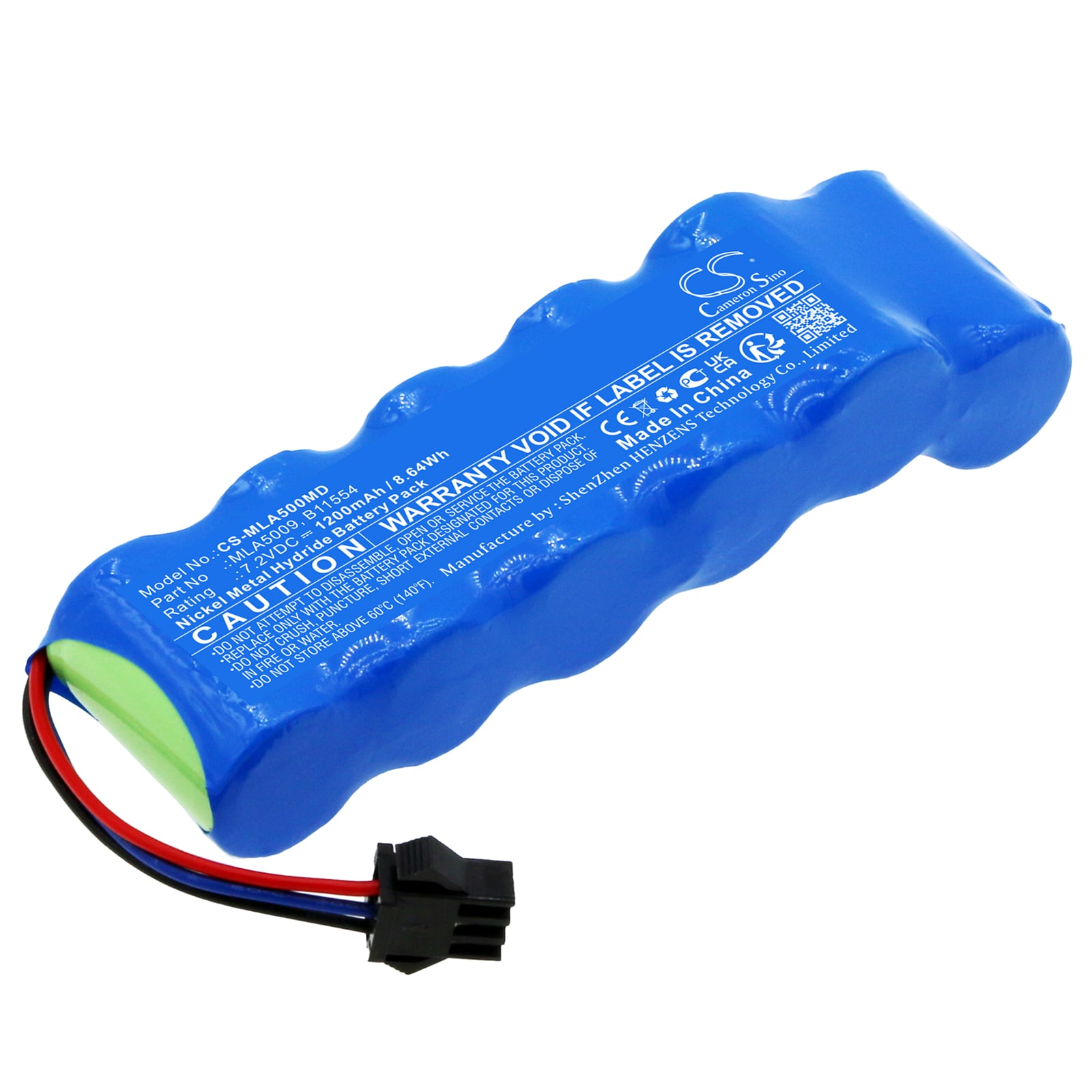 Batteri for medisinsk bruk for CDX Spiro 850