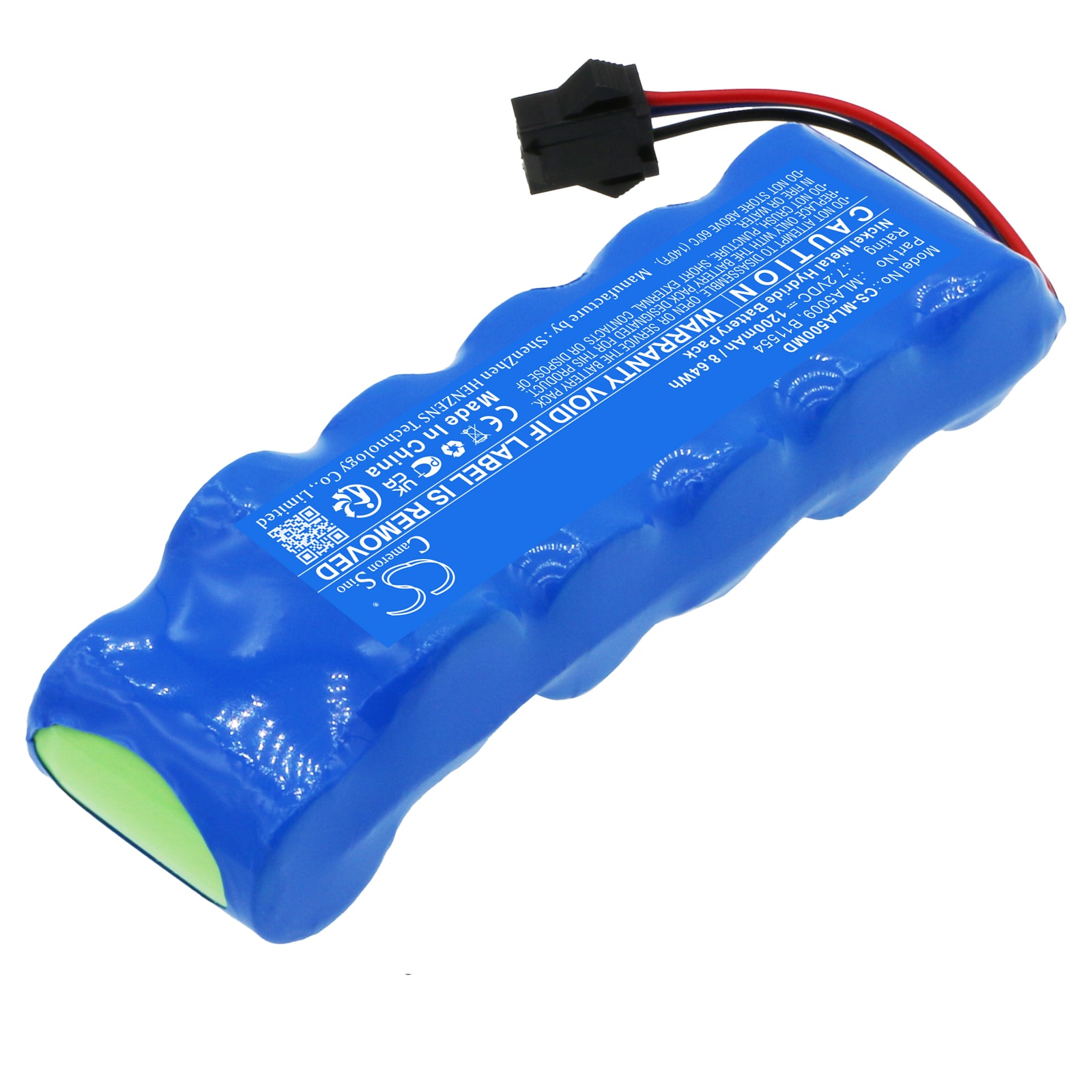 Batteri for medisinsk bruk for CDX Spiro 850
